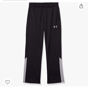 𝅺UNDER Armour Boys' Black & Grey Brawler 2.0 Training Pants